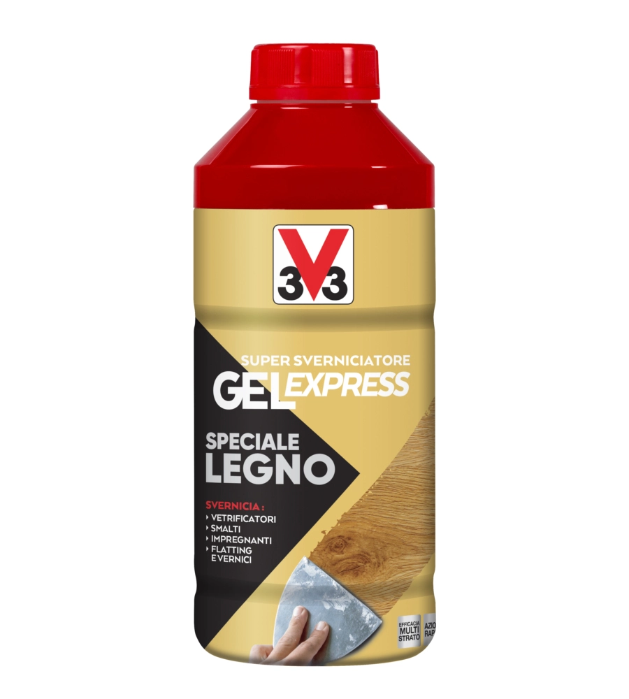 Super sverniciatore gel express speciale legno - trasparente - 1 litri